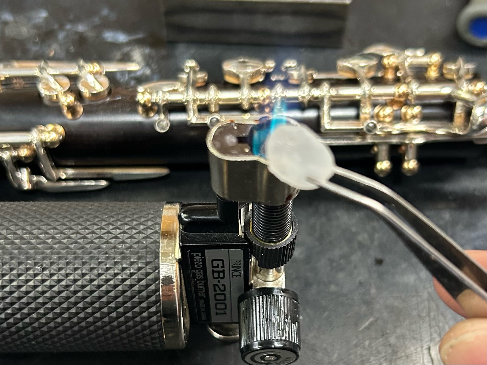 リペア現場の風景 ～OB：ロウ埋め編～ - 日本ダブルリード株式会社